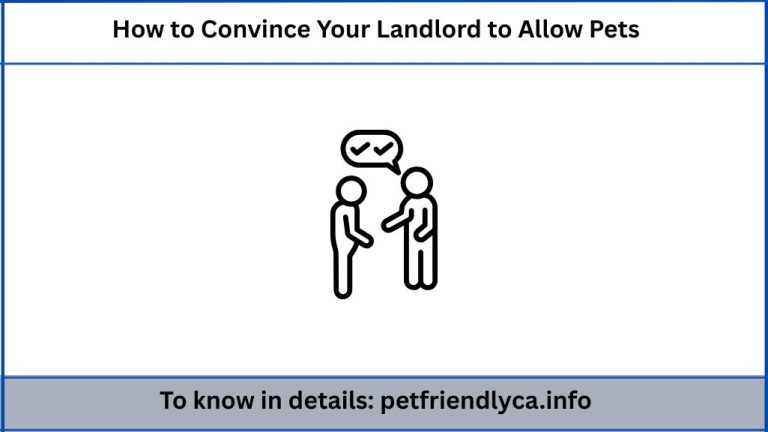 How to Convince Your Landlord to Allow Pets