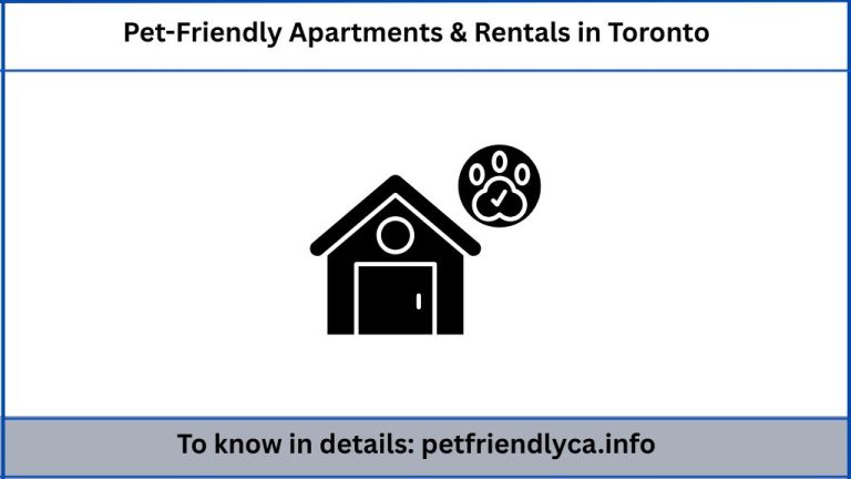 Pet-Friendly Apartments & Rentals in Toronto