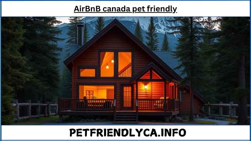 airbnb canada pet friendly